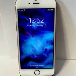 SOLD Apple iPhone 6S 64 GB in
Rose Gold fully Unlocked.